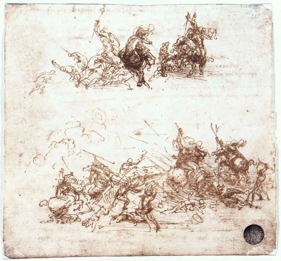 214-Studio delle battaglie a cavallo e a piedi - Gallerie dell'Accademia di Venezia